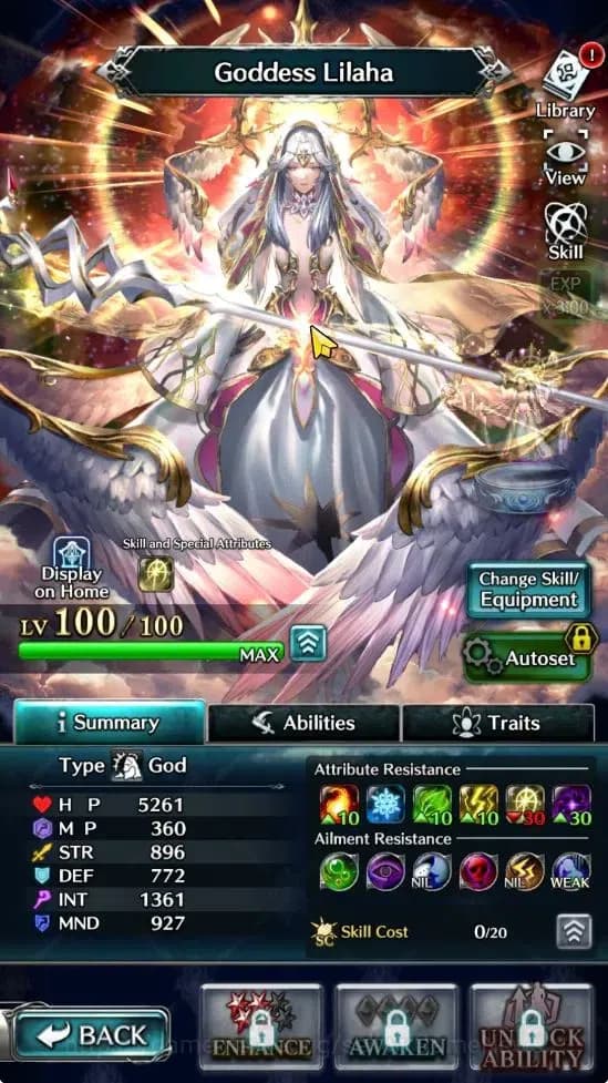 Last Cloudia Accounts GLOBAL |Rank 9| Goddess Lilaha, Enjin Samurai Megi image 3