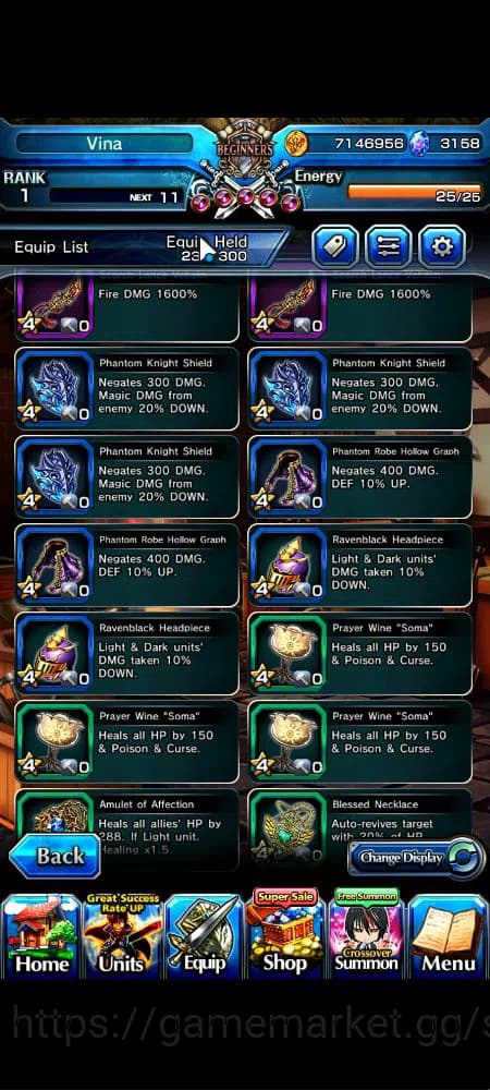 Grand Summoners Accounts Global|Rank 1|3158 cc Ready Gacha|6 Ascend+2 TW|[D image 11
