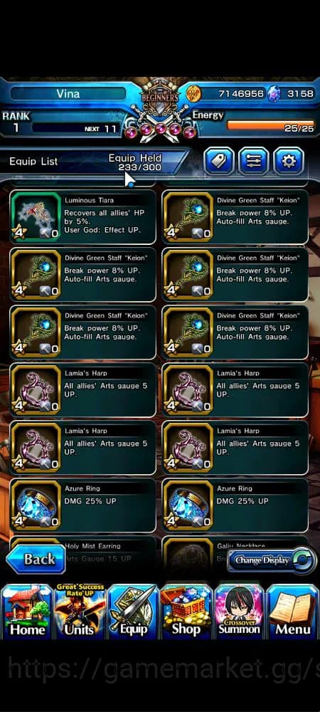 Grand Summoners Accounts Global|Rank 1|3158 cc Ready Gacha|6 Ascend+2 TW|[D image 9