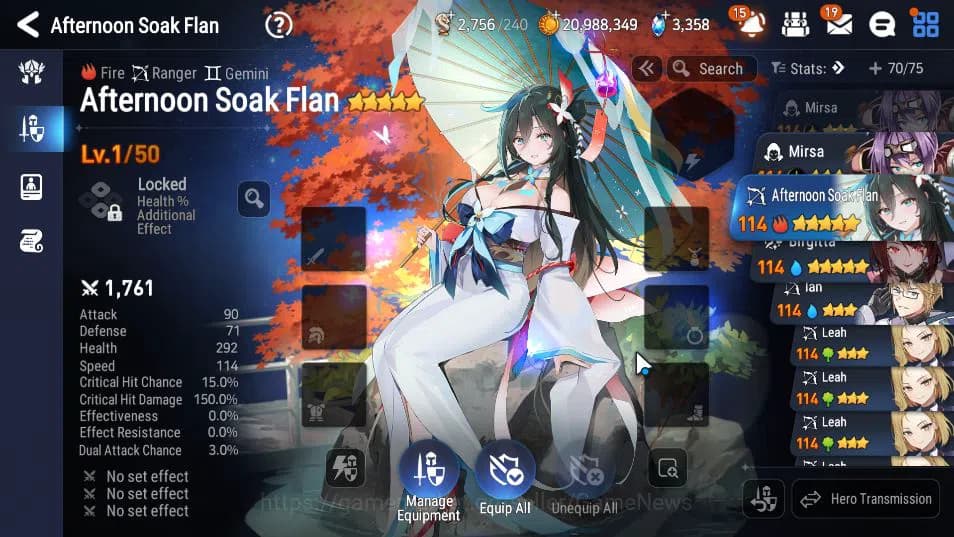 Epic Seven Accounts GLOBAL UNVERIF|3 ML(NM Luna,SP Politis,SCR Taeyou) image 2