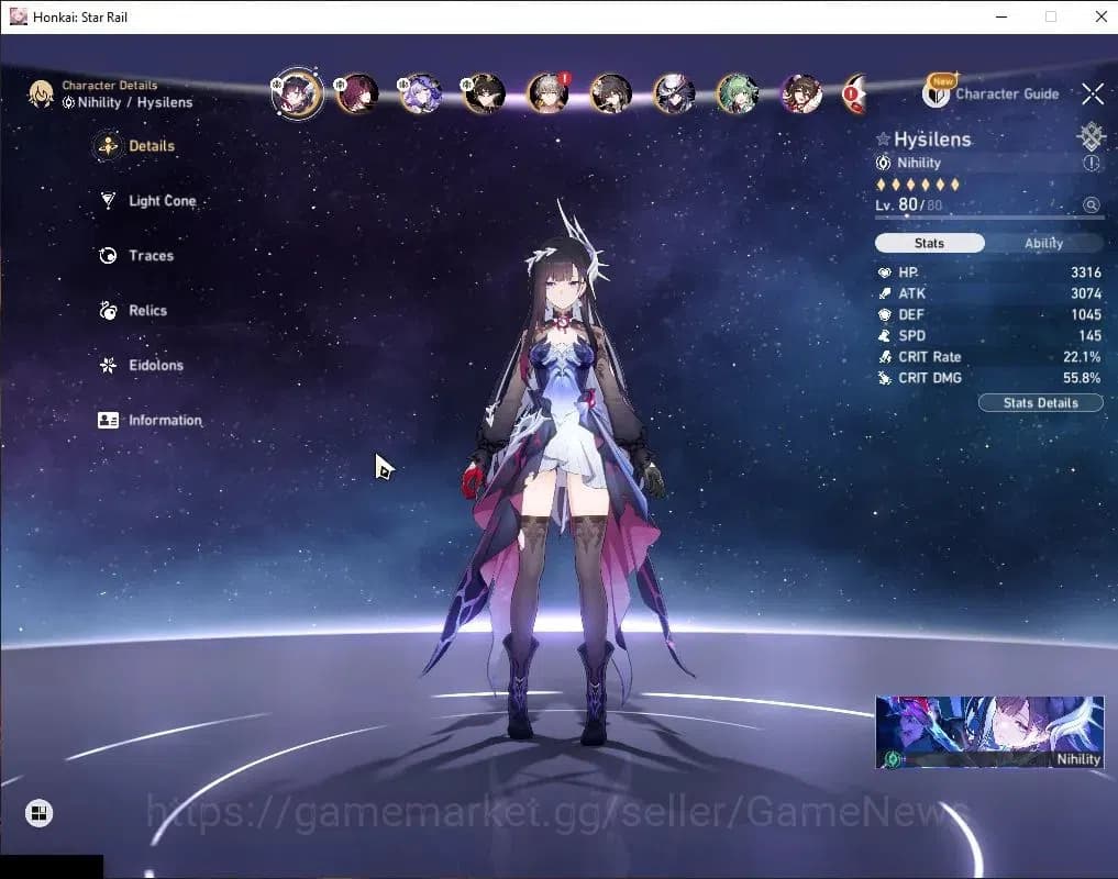 Honkai Star Rail Accounts Asia|TL 62|Triple DoT|8 Limited|[Ashveil,Yao Guang image 15