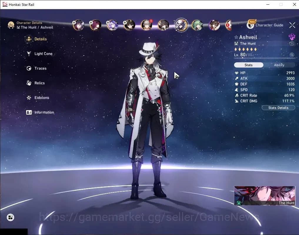 Honkai Star Rail Accounts Asia|TL 62|Triple DoT|8 Limited|[Ashveil,Yao Guang image 18