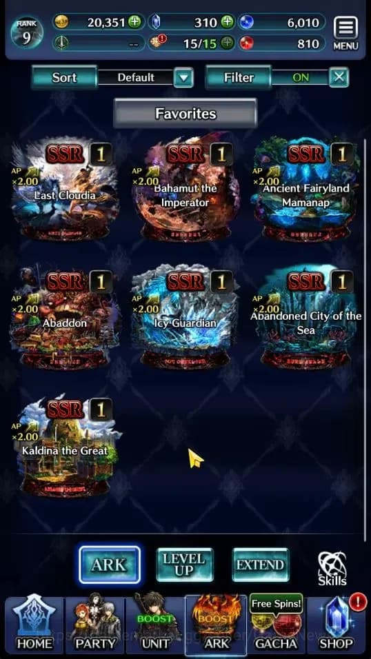 Last Cloudia Accounts GLOBAL|Rank 9|Top Tier Unit [Demon Lord Judecca-Sa image 2