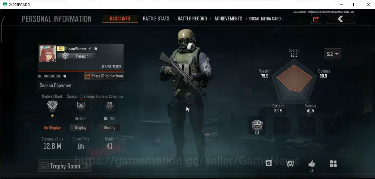 Arena Breakout Accounts MOBILE Lv30|SV 12,6M|CV 10M|Urban Sports|Phantom A image 11