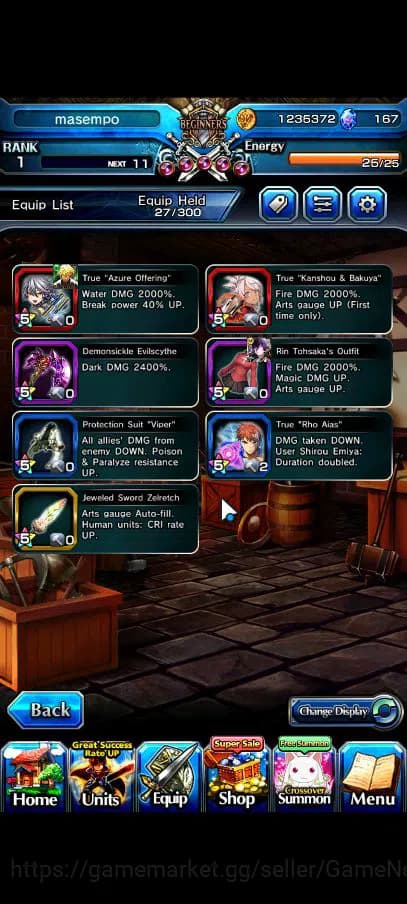 Grand Summoners Accounts Global|Rank 1|Starter|9 Ascend|EmiyaTW,Chloe,S Miy image 3