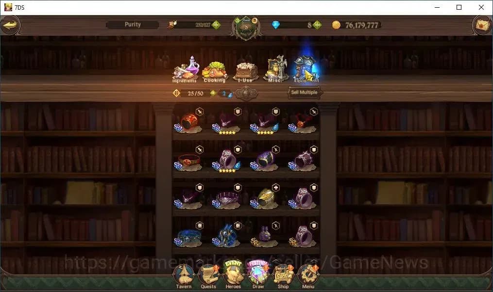 The Seven Deadly Sins: Grand Cross Accounts Asia|345K CC|1 LR + 5 UR|Elizabeth,Nemesis Melioda image 14