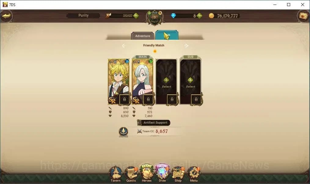 The Seven Deadly Sins: Grand Cross Accounts Asia|345K CC|1 LR + 5 UR|Elizabeth,Nemesis Melioda image 7