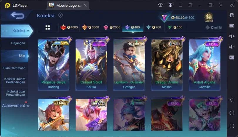 Mobile Legends: Bang Bang Accounts GLOBAL|Hero 132|Skin 253|Kof Aurora,Prime Beatrix, image 12