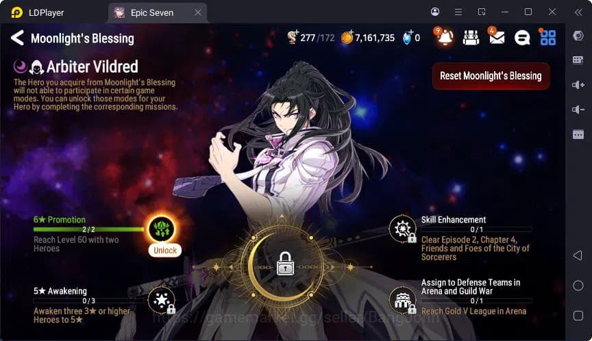 Epic Seven Accounts Global | LOTS | Tieria | Astromancer Elena | Vildr image 2
