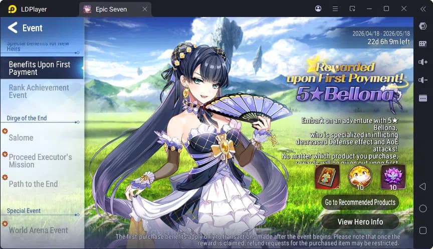 Epic Seven Accounts Global | LOTS | Tieria | Astromancer Elena | Vildr image 5