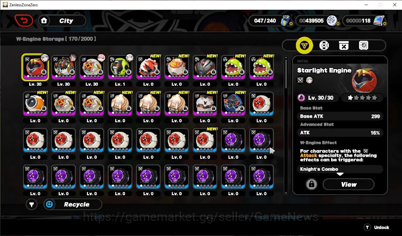Zenless Zone Zero Accounts ASIA|IK 25|S1 Ch1|Starter|2 Limited[Nangong Yu,Zha image 6