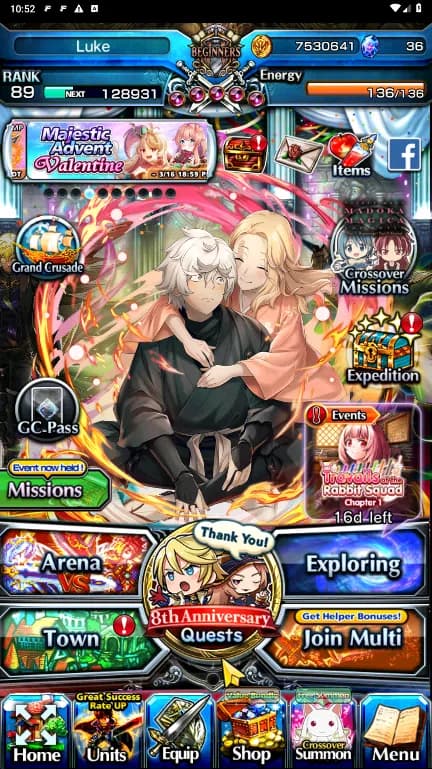 Grand Summoners Accounts GLOBAL | Ascend 17 | Frieren, Rimuru, Fen, Gabimar image 1