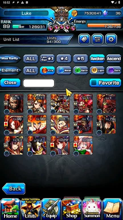 Grand Summoners Accounts GLOBAL | Ascend 17 | Frieren, Rimuru, Fen, Gabimar image 4