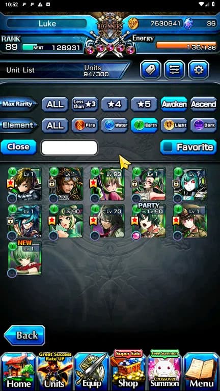 Grand Summoners Accounts GLOBAL | Ascend 17 | Frieren, Rimuru, Fen, Gabimar image 6