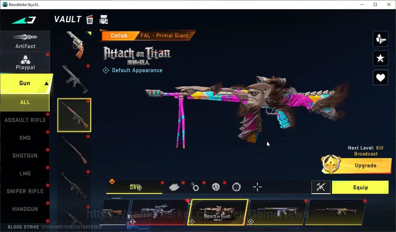 Blood Strike Accounts ASIA|Collab 7DS(AK47,QBZ95),BLEACH Byakuya,EVA[MCX image 12