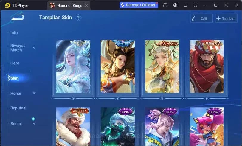 Honor of Kings Accounts Global Hero73 Skin94 |LNY2024 DaQiao|KIC Luna|Limi image 15