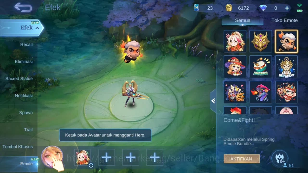 Mobile Legends: Bang Bang Accounts GLOBAL Hero 51 Skin 72 | Luckybox Freya Ruby | Dta image 5