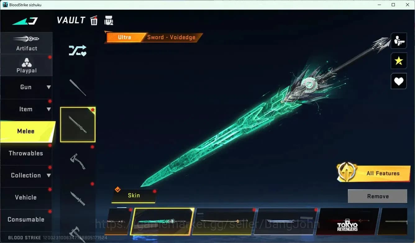 Blood Strike Accounts ASIA | 1 LIMITED GUN | 2 ULTRA STRIKER | 3 ULTRA G image 5