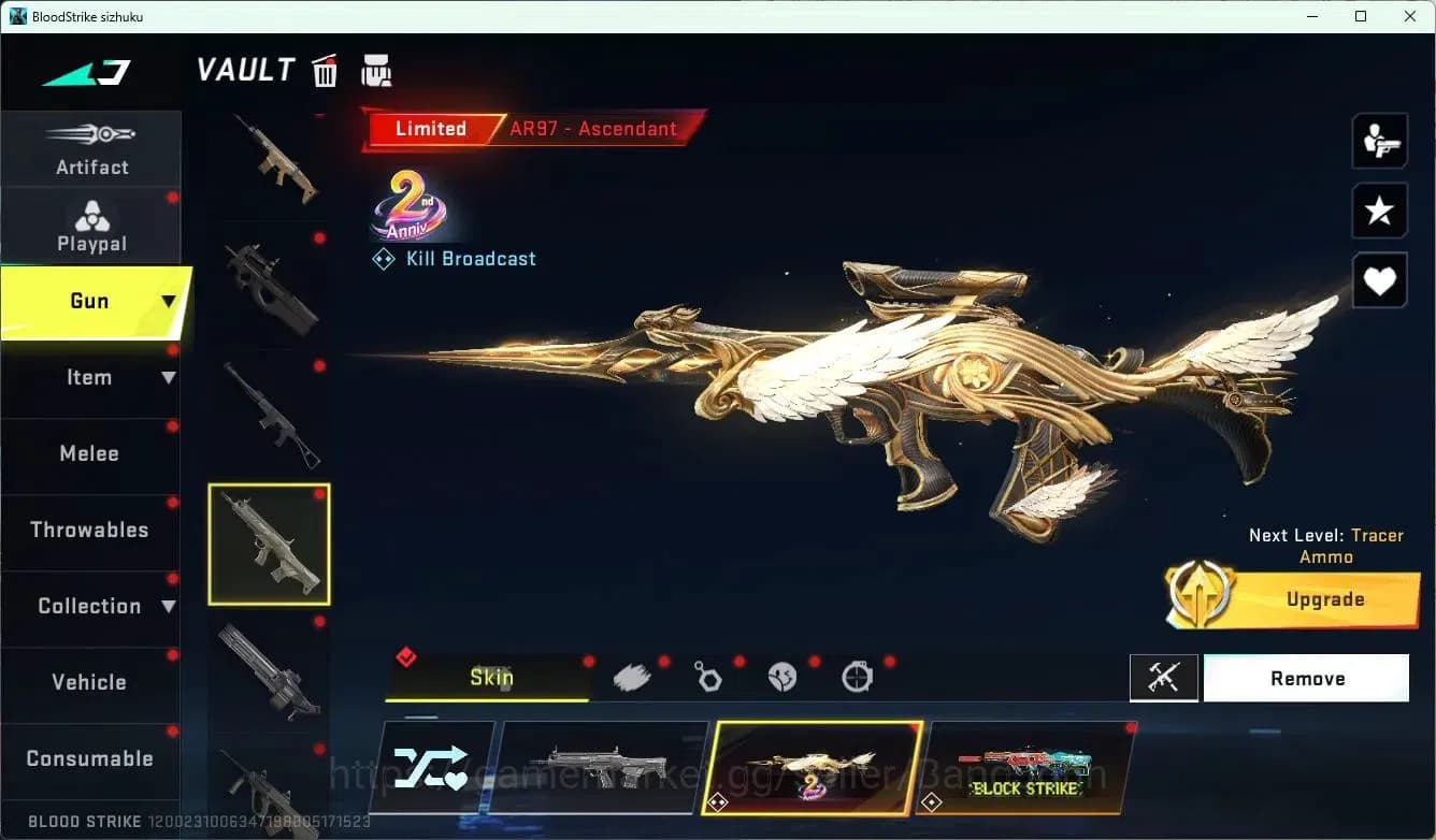Blood Strike Accounts ASIA | 1 LIMITED GUN | 2 ULTRA STRIKER | 3 ULTRA G image 8