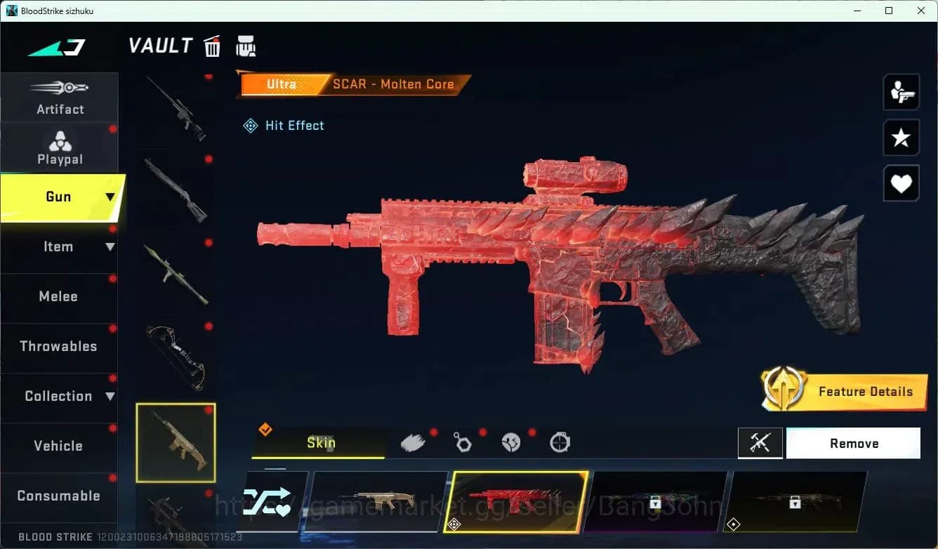 Blood Strike Accounts ASIA | 1 LIMITED GUN | 2 ULTRA STRIKER | 3 ULTRA G image 9