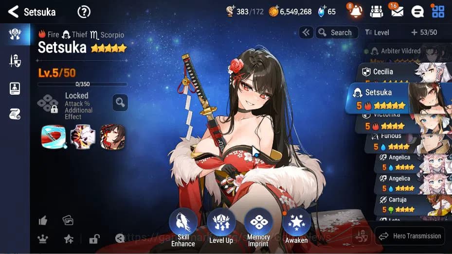 Epic Seven Accounts GLOBAL Unverif|New Era|2 ML(Salome, NC Landy)+ Set image 2