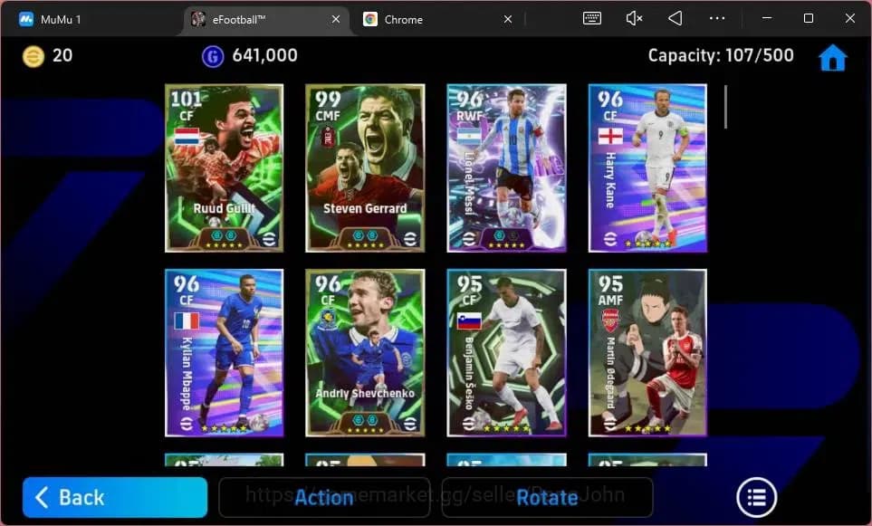 eFootball Accounts ANDROID|PW 3047|Epc Gerrard|Epc Ruud Gullit|Epc Sh image 5