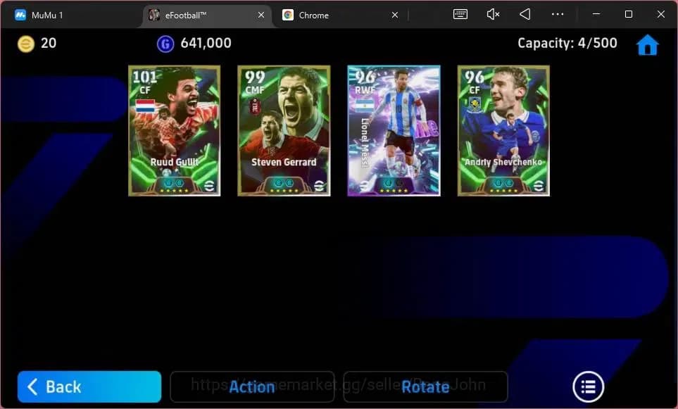 eFootball Accounts ANDROID|PW 3047|Epc Gerrard|Epc Ruud Gullit|Epc Sh image 8