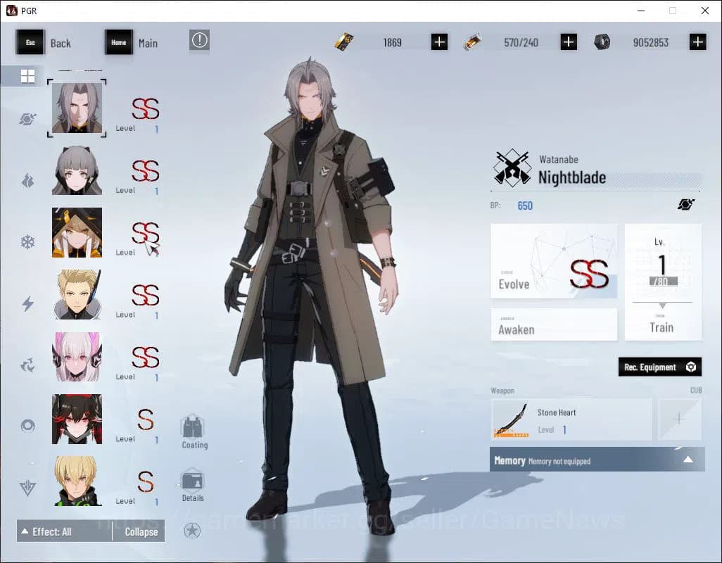 Punishing: Gray Raven Accounts Asia|Lv 99|[S LuciaCW,SS Ishmael,SSS BiancaC,SS Lu image 10