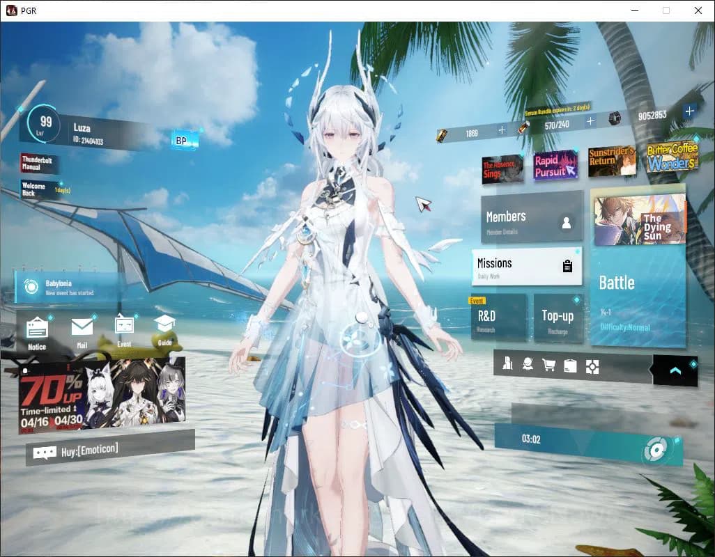 Punishing: Gray Raven Accounts Asia|Lv 99|[S LuciaCW,SS Ishmael,SSS BiancaC,SS Lu image 15