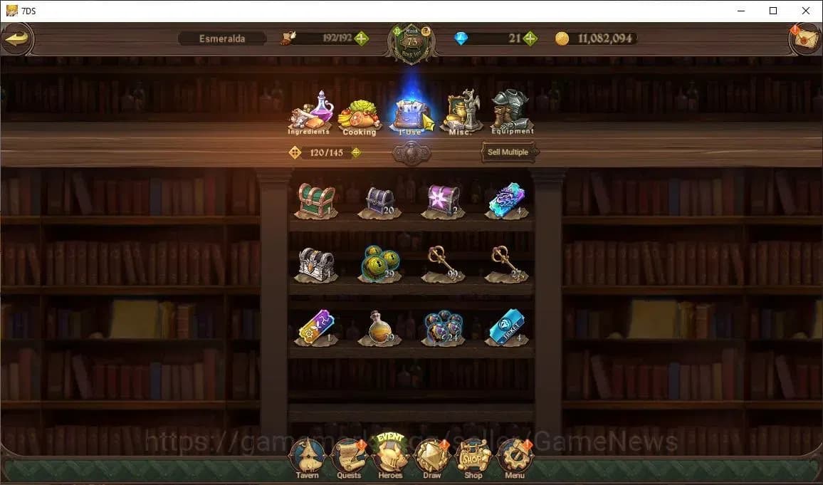 The Seven Deadly Sins: Grand Cross Accounts Global|2,5M CC|4 LR+4 UR+Collab ReZero|S&B,Madness image 15