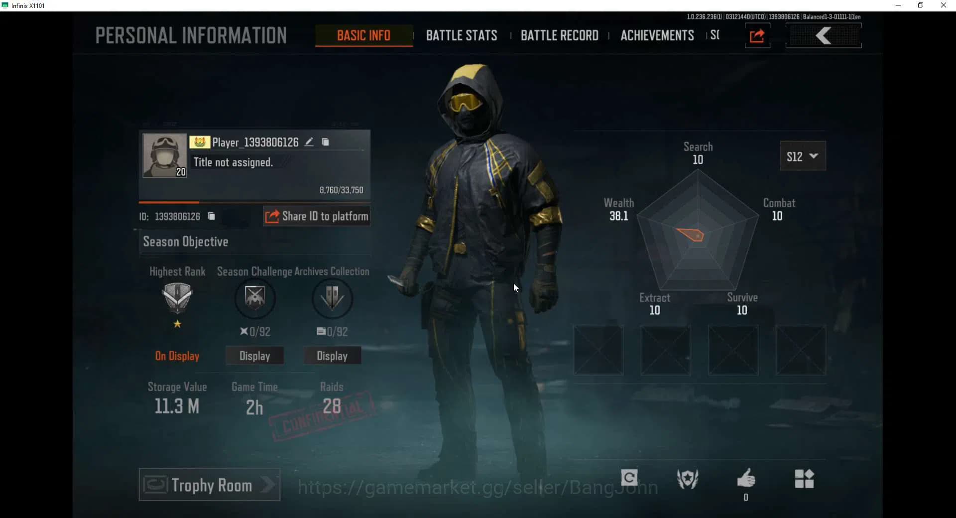 Arena Breakout Accounts Mobile | Lvl 20 | SV 11.4M | CV 10.6M | Take Mail image 11
