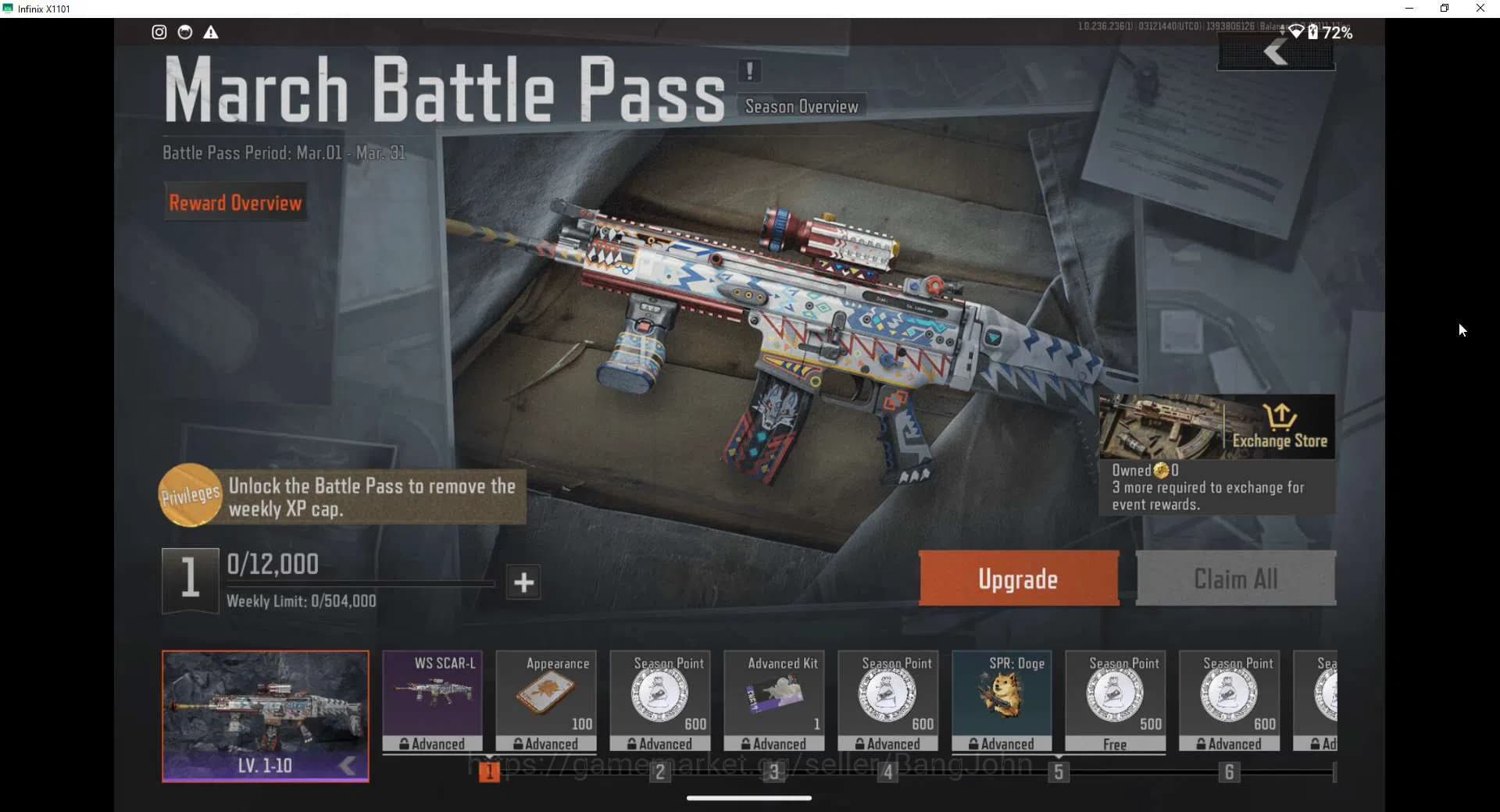 Arena Breakout Accounts Mobile | Lvl 20 | SV 11.4M | CV 10.6M | Take Mail image 12