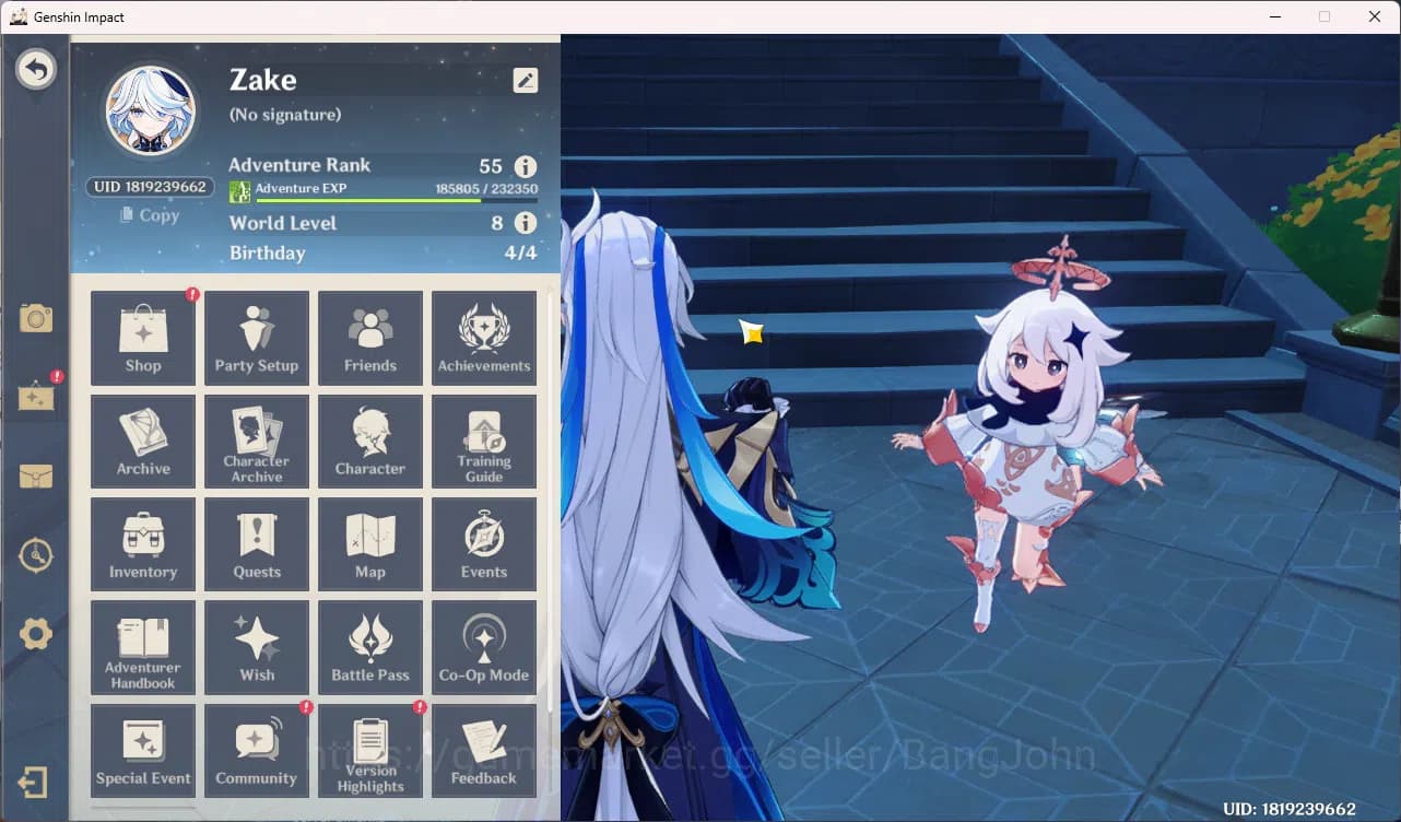 Genshin Impact Accounts ASIA|AR 55|3 Limit|Furina C1, Neuvillette, Xilonen image 14