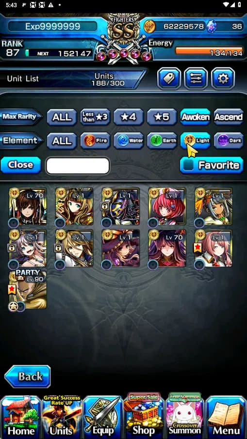 Grand Summoners Accounts GLOBAL | Ascend 25 | Saitama TW ,Shiro TW,Fen TW , image 10