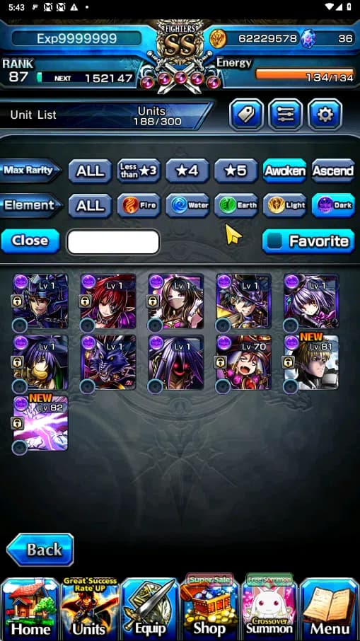 Grand Summoners Accounts GLOBAL | Ascend 25 | Saitama TW ,Shiro TW,Fen TW , image 11