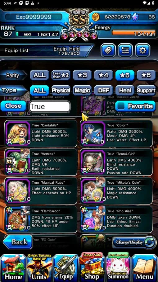 Grand Summoners Accounts GLOBAL | Ascend 25 | Saitama TW ,Shiro TW,Fen TW , image 15