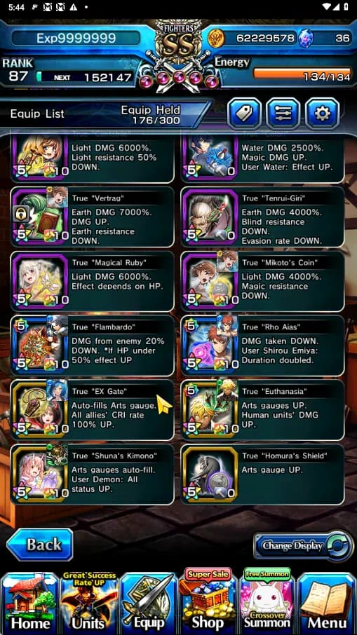 Grand Summoners Accounts GLOBAL | Ascend 25 | Saitama TW ,Shiro TW,Fen TW , image 16