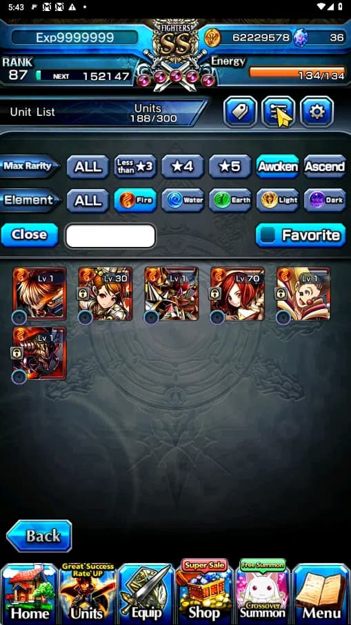 Grand Summoners Accounts GLOBAL | Ascend 25 | Saitama TW ,Shiro TW,Fen TW , image 7