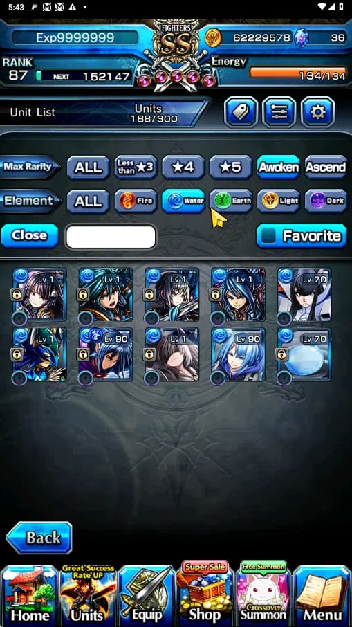 Grand Summoners Accounts GLOBAL | Ascend 25 | Saitama TW ,Shiro TW,Fen TW , image 8