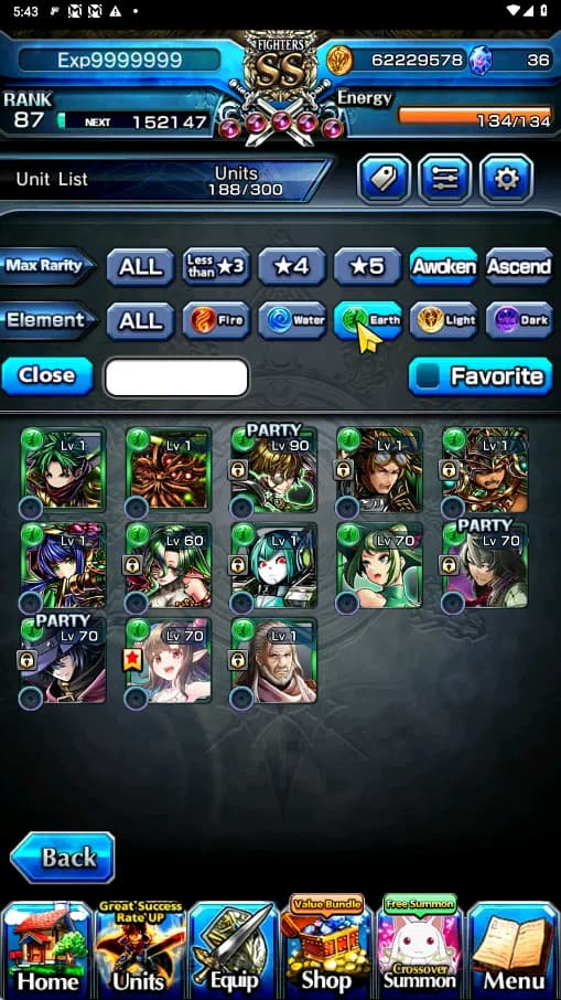 Grand Summoners Accounts GLOBAL | Ascend 25 | Saitama TW ,Shiro TW,Fen TW , image 9
