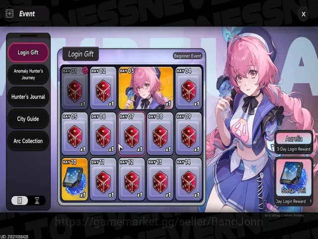 Neverness to Everness Accounts SEA|Starter Lvl7|1 S Char Nanaly+3 A char|Livery-T image 12