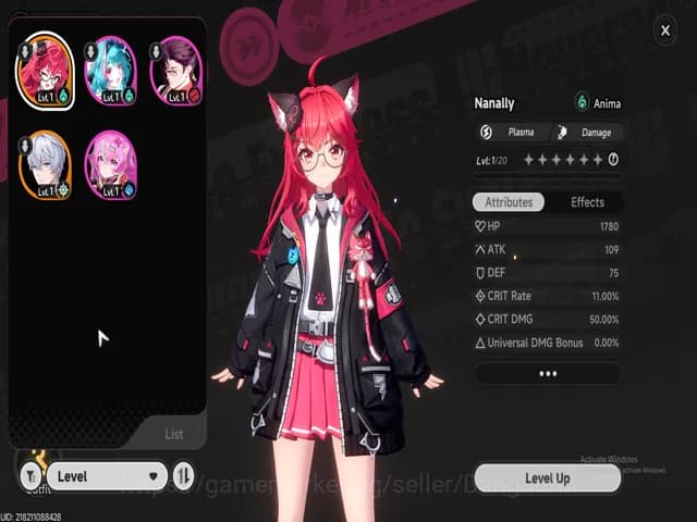 Neverness to Everness Accounts SEA|Starter Lvl7|1 S Char Nanaly+3 A char|Livery-T image 3