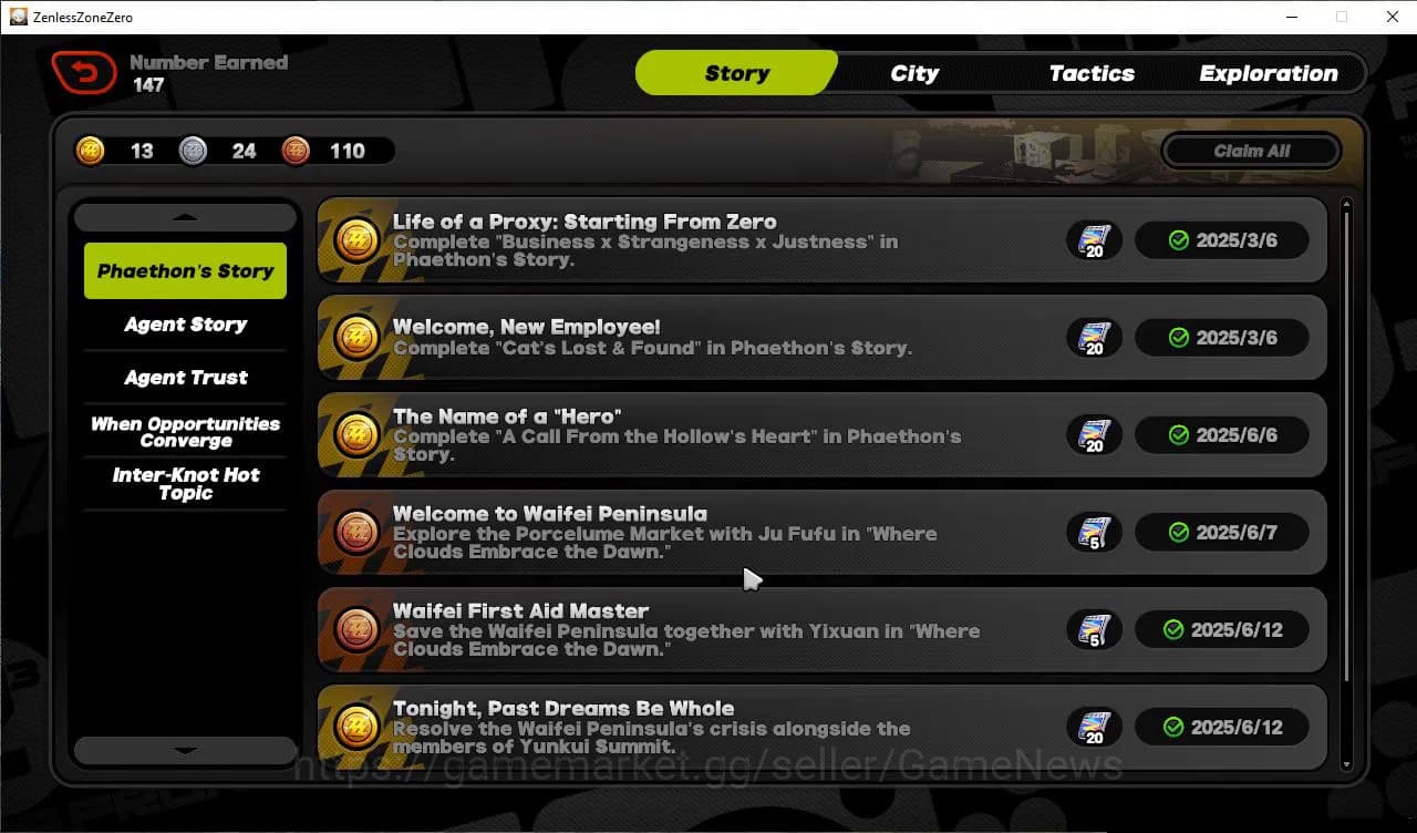 Zenless Zone Zero Accounts EU|IK 51|S2 Ch2|4 Limited[Yixuan+Sign,Ye Shunguang image 7