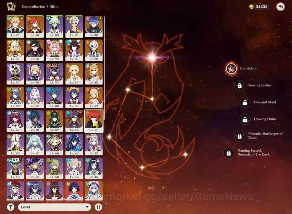Genshin Impact Accounts ASIA|AR59|PreamTeam Lauma|12Limited+6(*5Weapon)|Va image 4