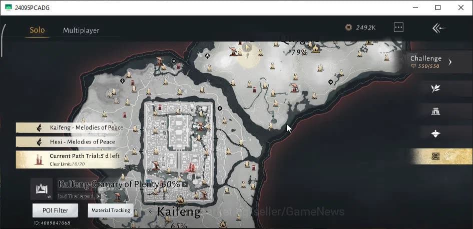 Where Winds Meet Accounts GLOBAL|Lv 90|GS 27K|Abyss Conq 10|Bountiful Harves image 3