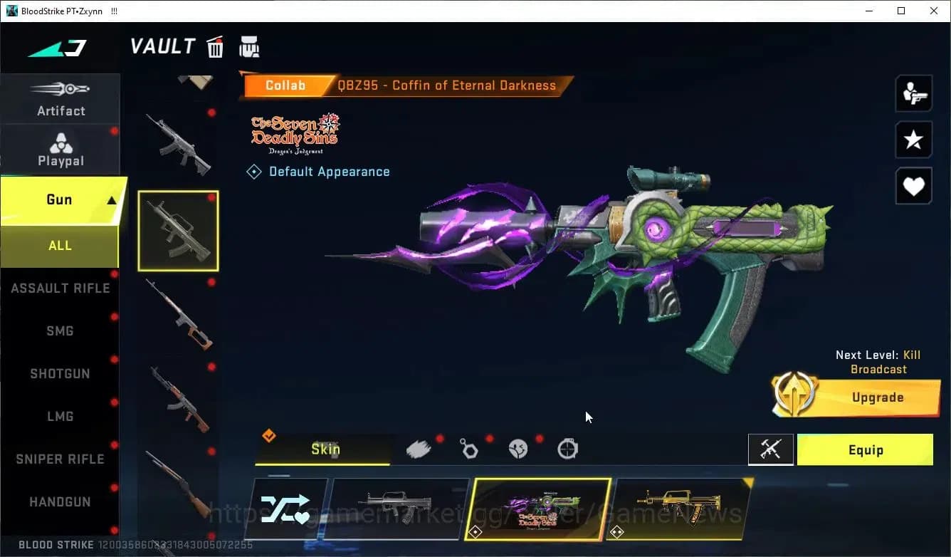 Blood Strike Accounts ASIA|MELE Scythe-Harvester+7 ULTRA[Kraken,Spike,M4 image 13
