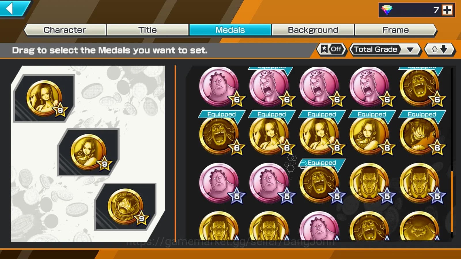 One Piece Bounty Rush Accounts Global | 5EX | 4Emperor teach,the5elder saturn,SK image 5