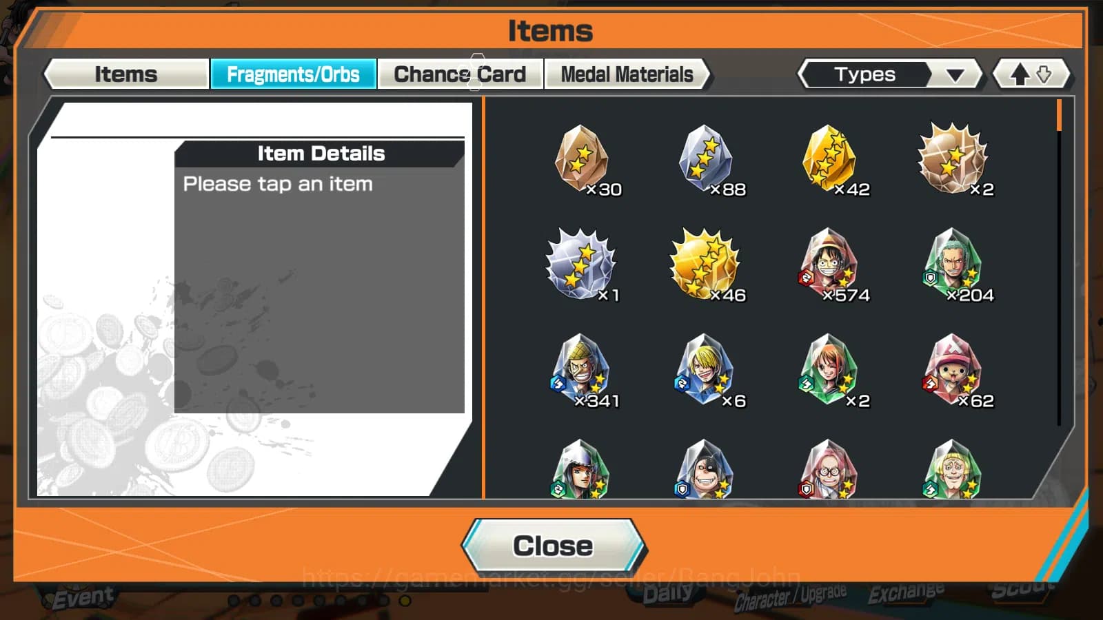 One Piece Bounty Rush Accounts Global | 5EX | 4Emperor teach,the5elder saturn,SK image 8