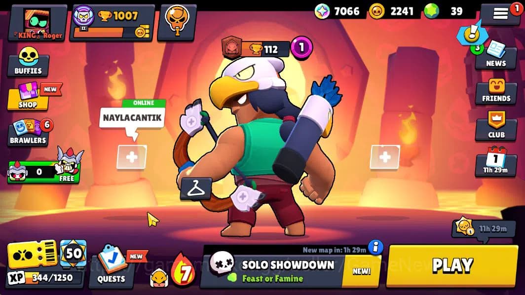 Brawl Stars Accounts 1007 Trophy |16 Brawlers 3 MAX Lvl (Shelly,Penny,A image 1