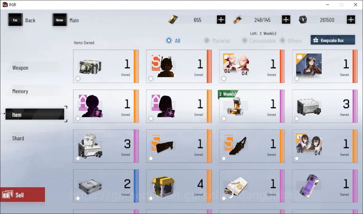 Punishing: Gray Raven Accounts ASIA|Lv 46 | [S Nirvantia,S Crepuscule,S LuciaCW,S image 7